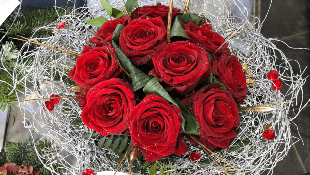 bouquet de roses rouges